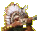 Native Warrior's head
