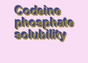 codeine