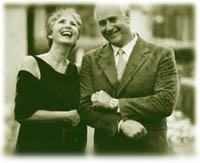 Man and woman arm in arm
