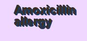 side effects from taking amoxicillin