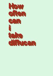 diflucan cure time