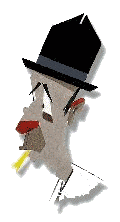 Marcialito caricatura del autor Cho Jua 