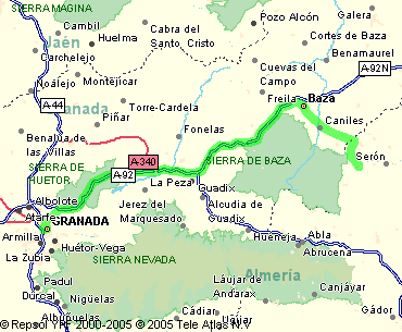 De Granada a Alcntar