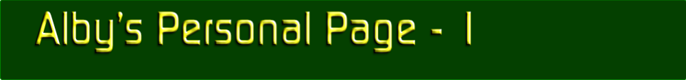 Alby’s Personal Page - 1