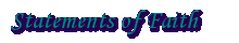 Statements of Faith