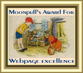 MoonPuff's Award for Web Page Excellence