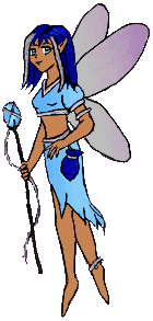 I am Dewdrop, faery of the rains.
