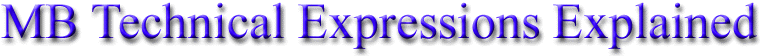 MB Technical Expressions Explained