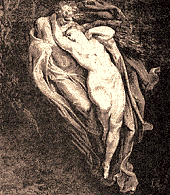 Francesca and Paolo crying