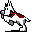 running dog logo