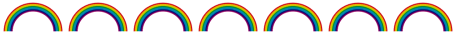 Rainbow Horizontal Bar