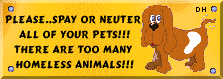 Reasons to spay/neuter
