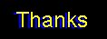 Thanks