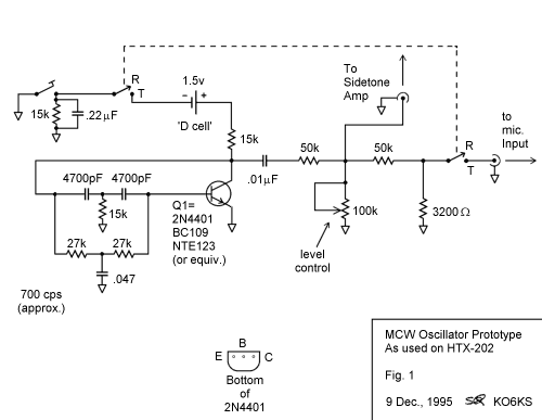 [Oscillator Schematic]