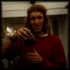 My father; the Hippie.