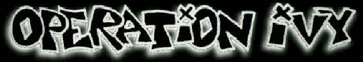 OPERATION IVY!!!!