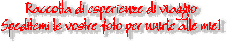 Speditemi le vostre foto!