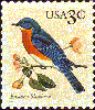 Bluebird stamp