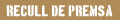 recull de premsa