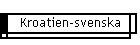 Kroatien-svenska