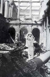 The Egyptian room after the bombing