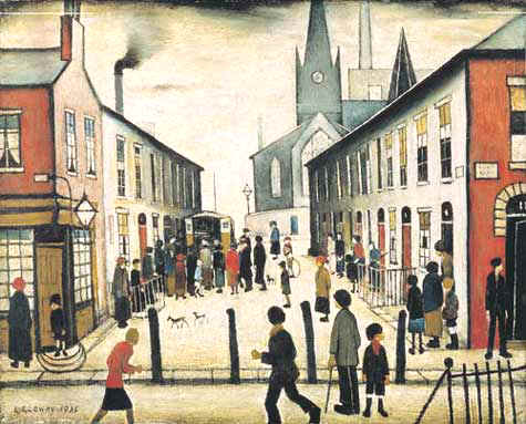 'The Fever Van' 1935, Lawrence Stephen Lowry (1887 - 1976)