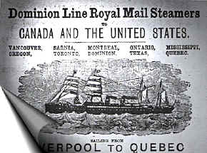 Dominion Line advertisement