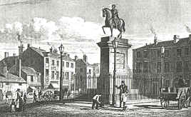 London road with the state of George Third
