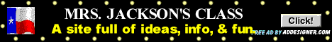 Mrs. Jackon's Class Web Site