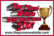 PC Man Website Award
